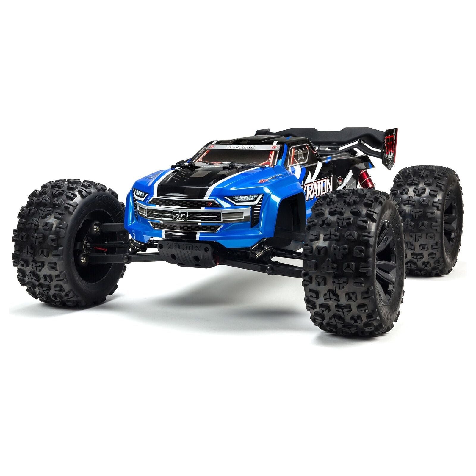 ARRMA 1/8 KRATON 6S V5 4X4 BLX Speed Monster Truck with Spektrum Firma RTR, Blue