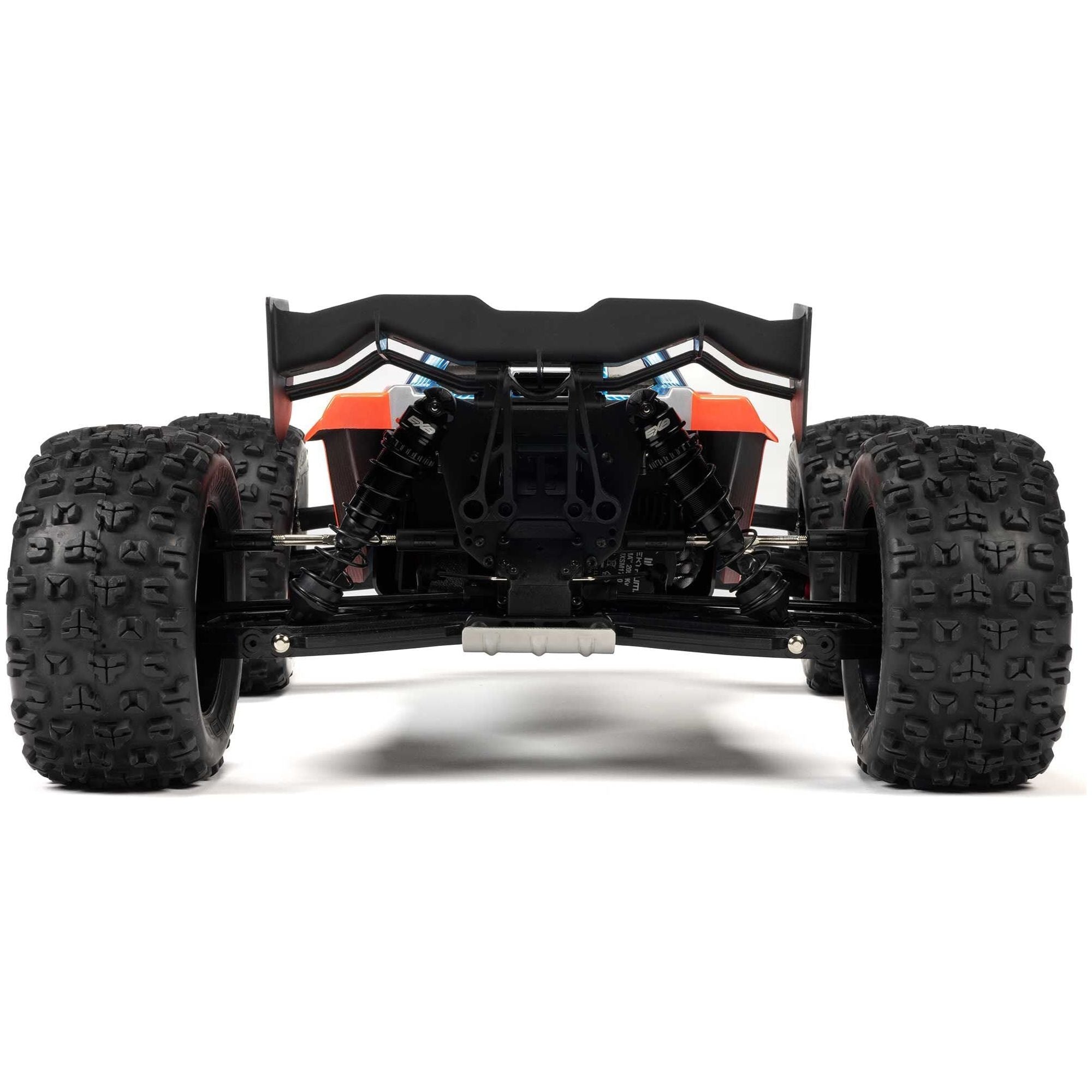 Arrma Kraton 6S BLX 4X4 1/8 Speed Monster Truck, RTR, Orange/Blue