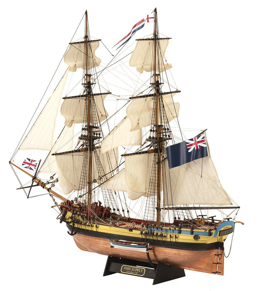 Artesania 1/50 HMS Supply First Fleet Brigantine Wooden Ship Model Kit