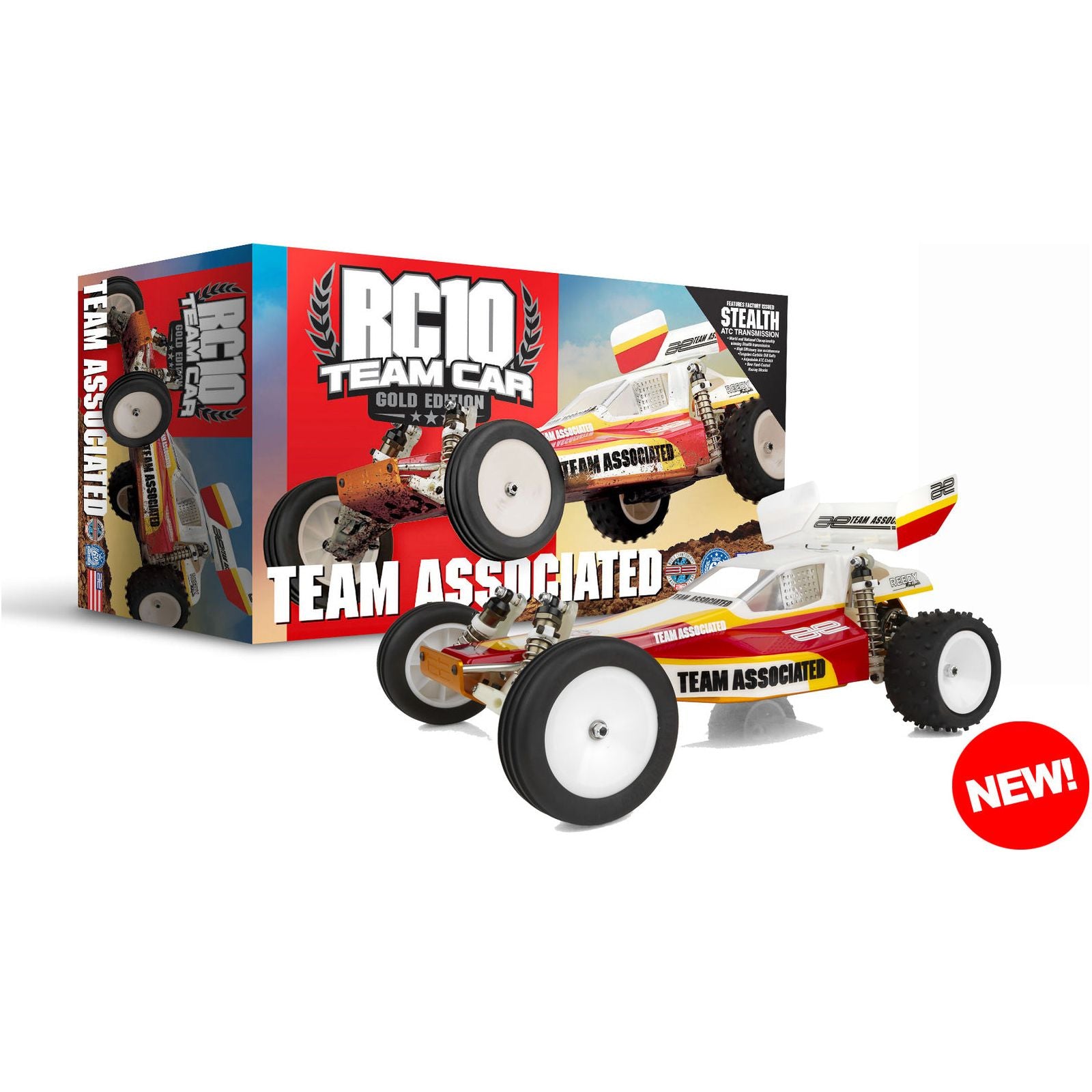 TEAM ASSOCIATED RC10 Team Car Gold Edition Kit