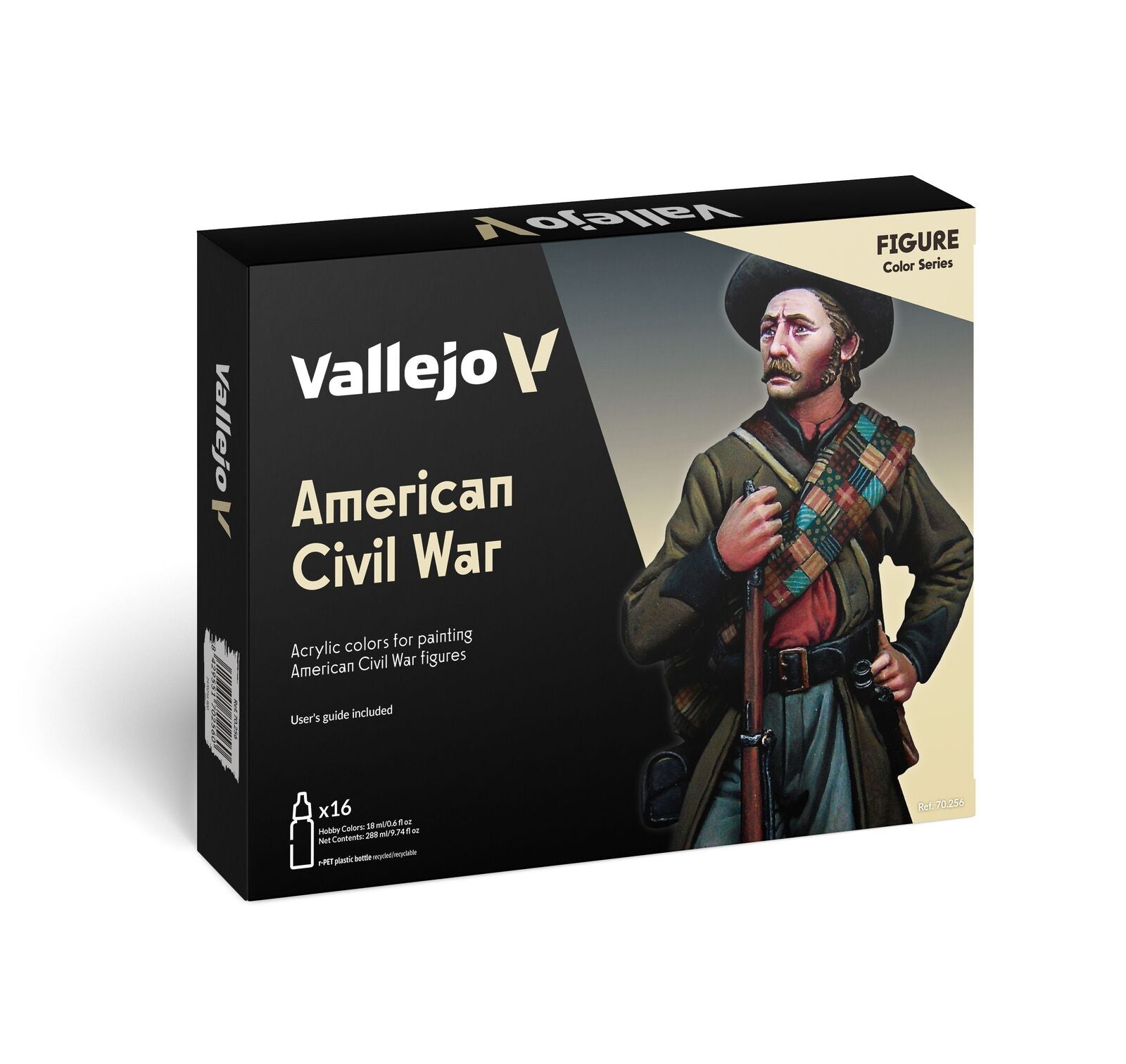 Vallejo Model Colour: American Civil War (16 Colours) Acrylic Paint Set