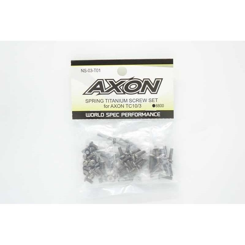 SPRING TITANIUM SCREW SET  for AXON TC10/3