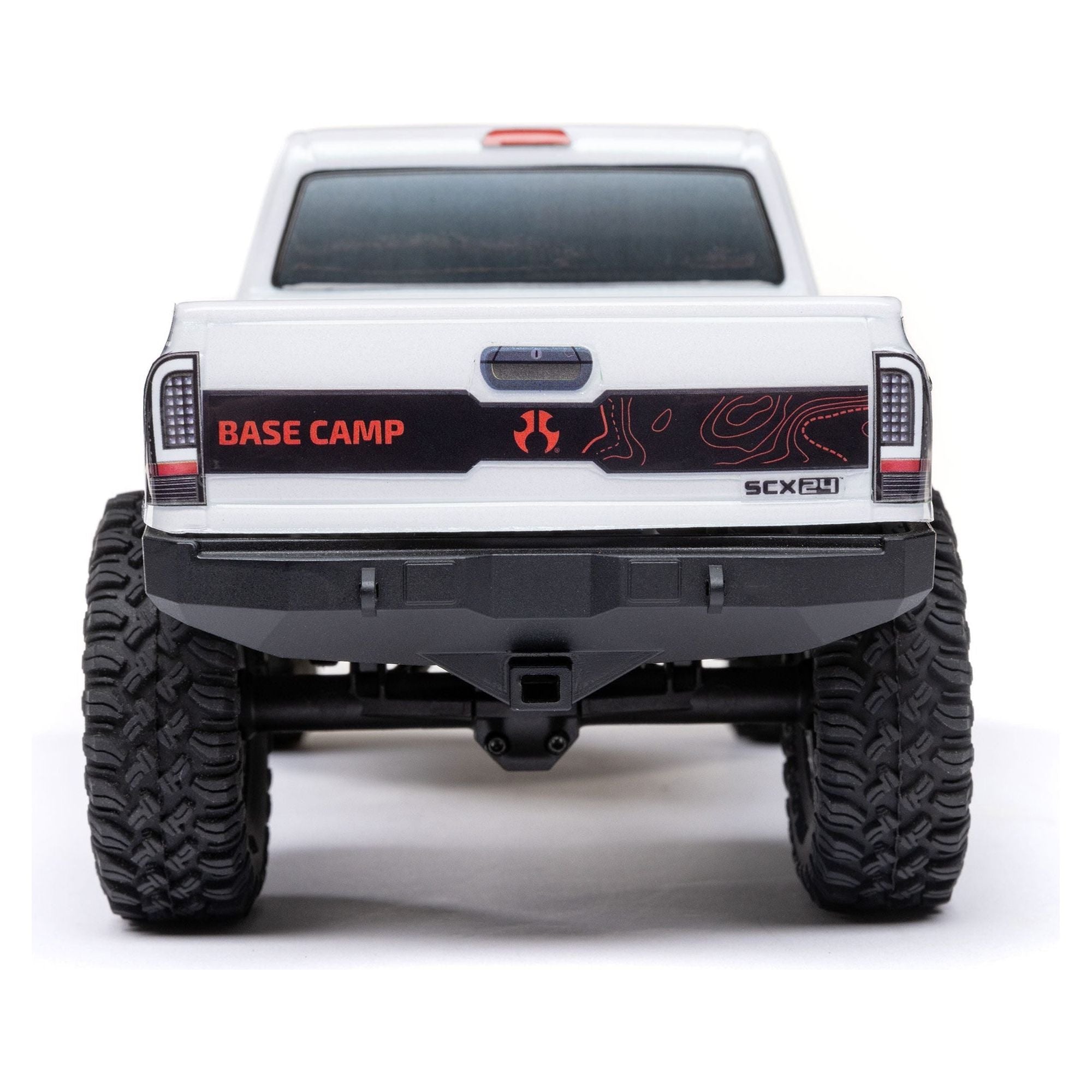 Axial SCX24 Base Camp 1/24 Rock Crawler, RTR, White