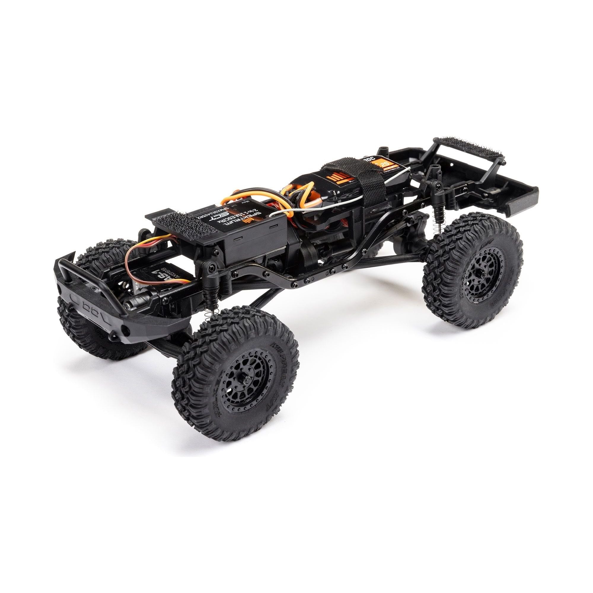 Axial SCX24 Base Camp 1/24 Rock Crawler, RTR, White