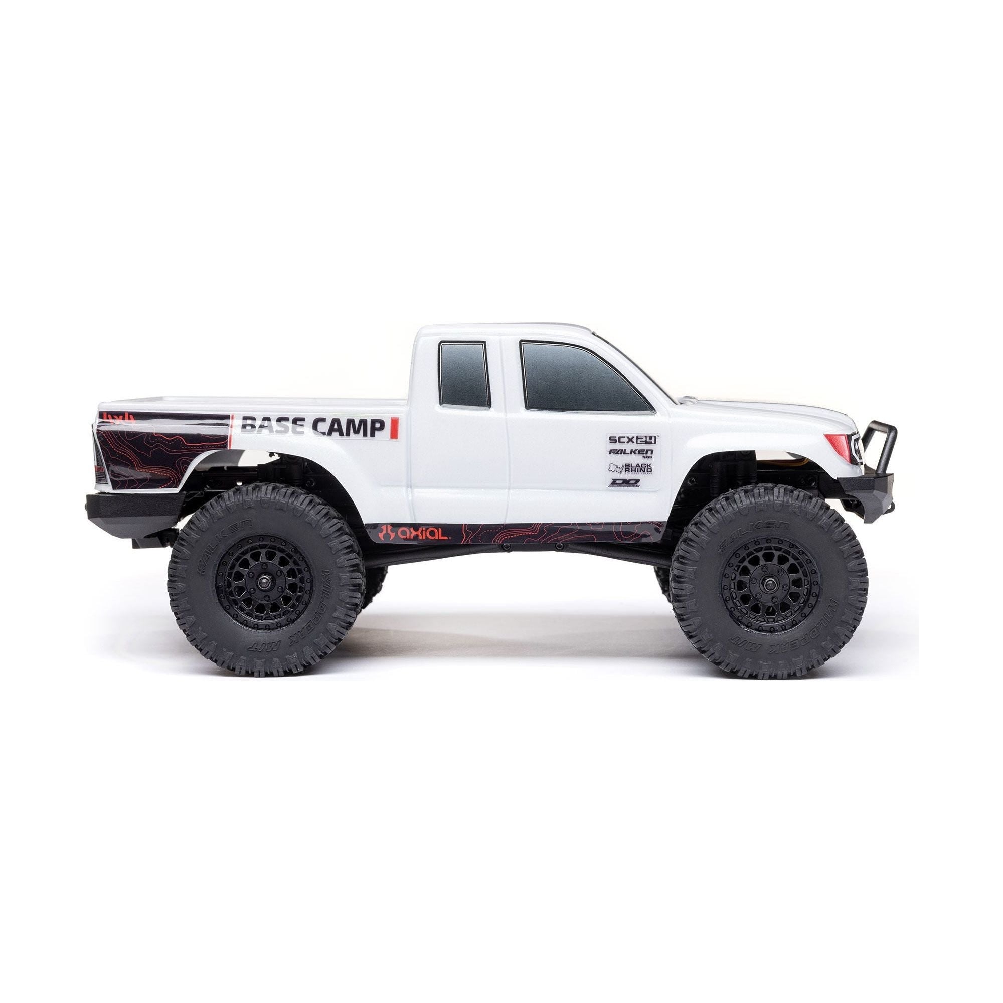 Axial SCX24 Base Camp 1/24 Rock Crawler, RTR, White