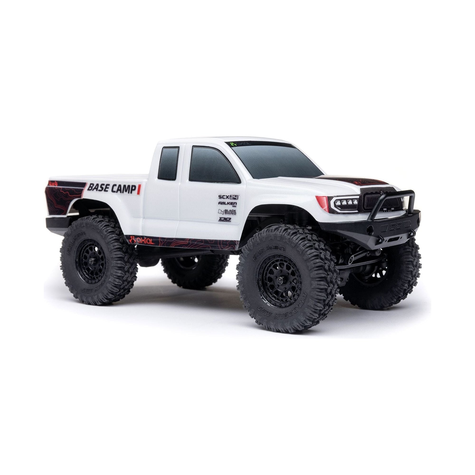 Axial SCX24 Base Camp 1/24 Rock Crawler, RTR, White