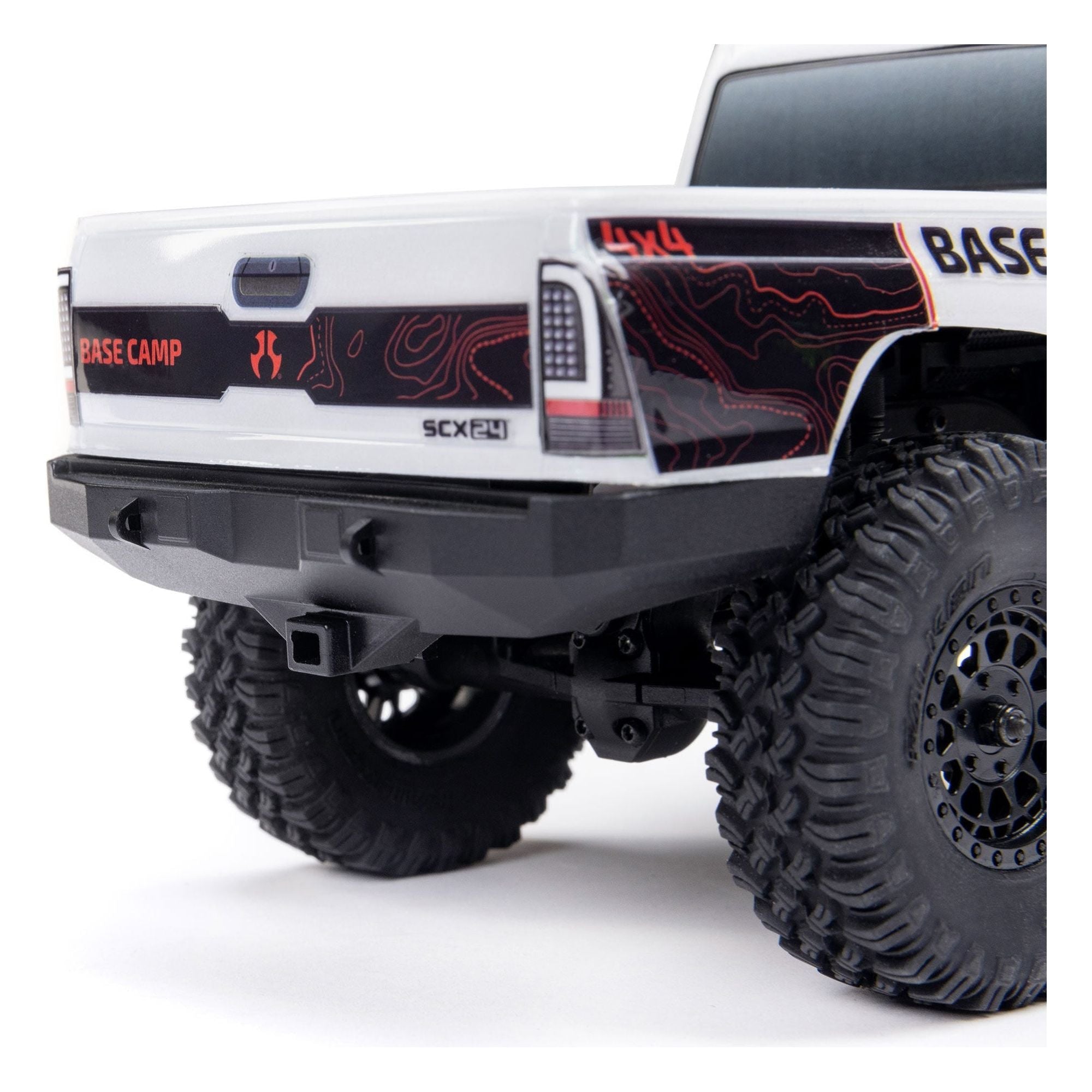 Axial SCX24 Base Camp 1/24 Rock Crawler, RTR, White