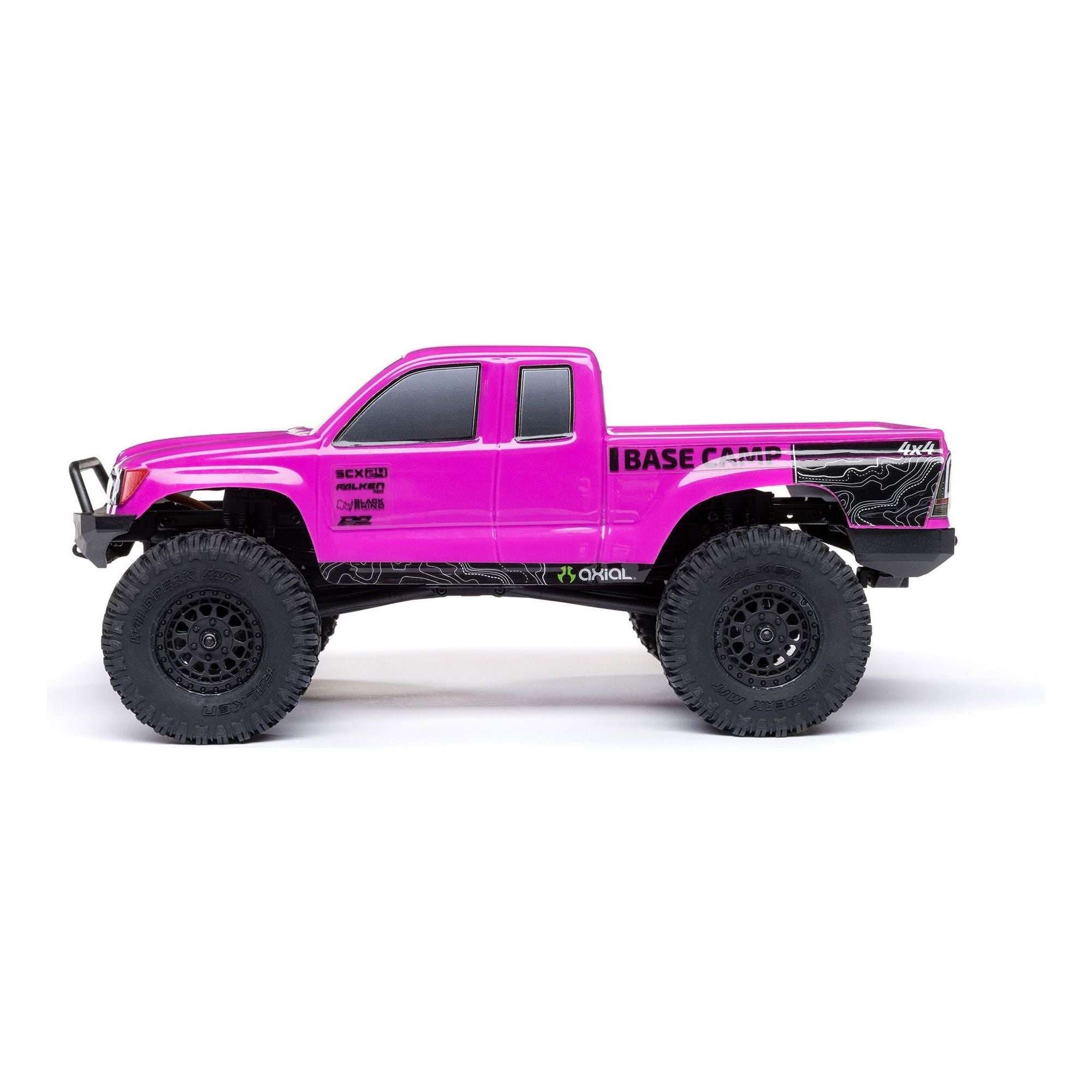 Axial SCX24 Base Camp 1/24 Rock Crawler, RTR, Pink