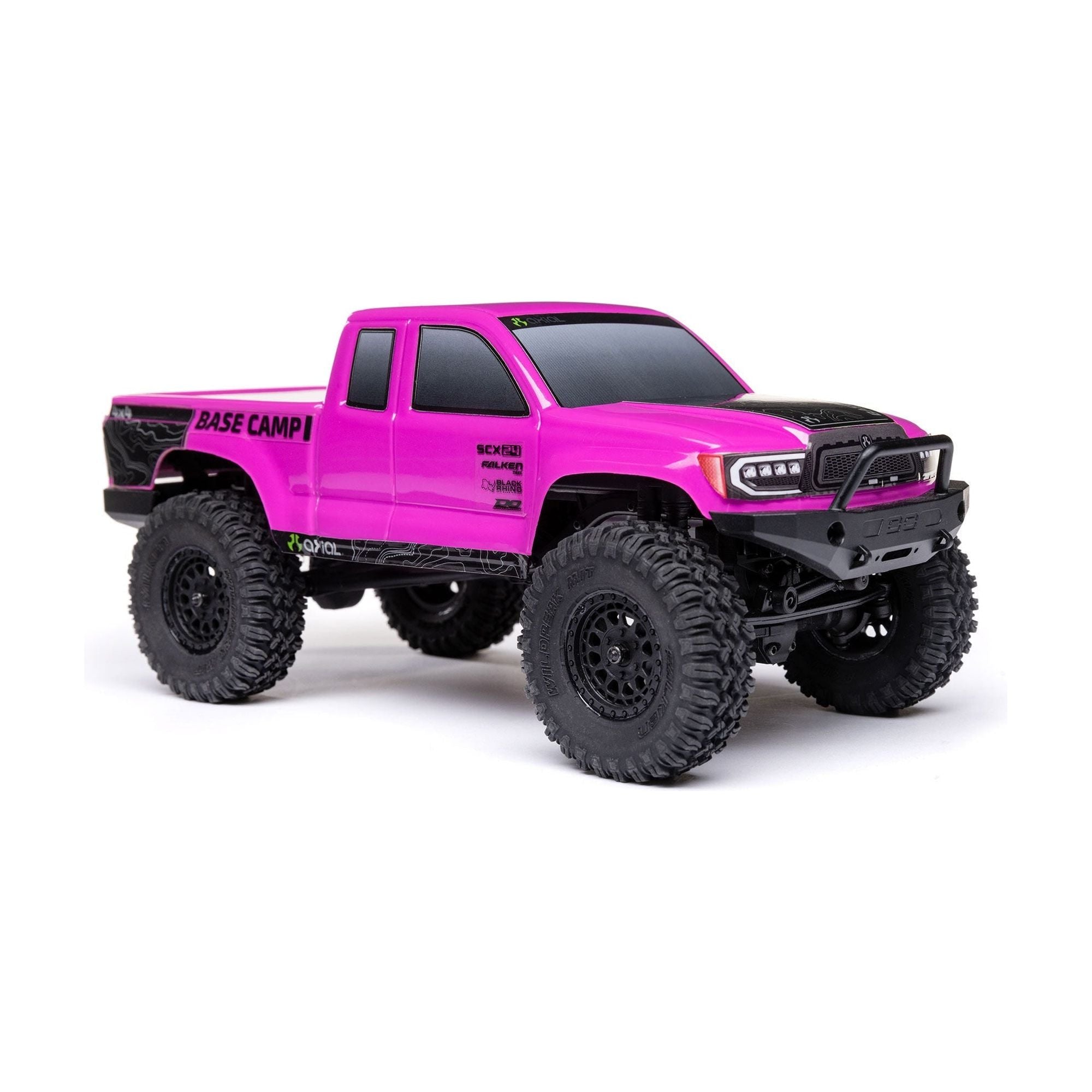 Axial SCX24 Base Camp 1/24 Rock Crawler, RTR, Pink