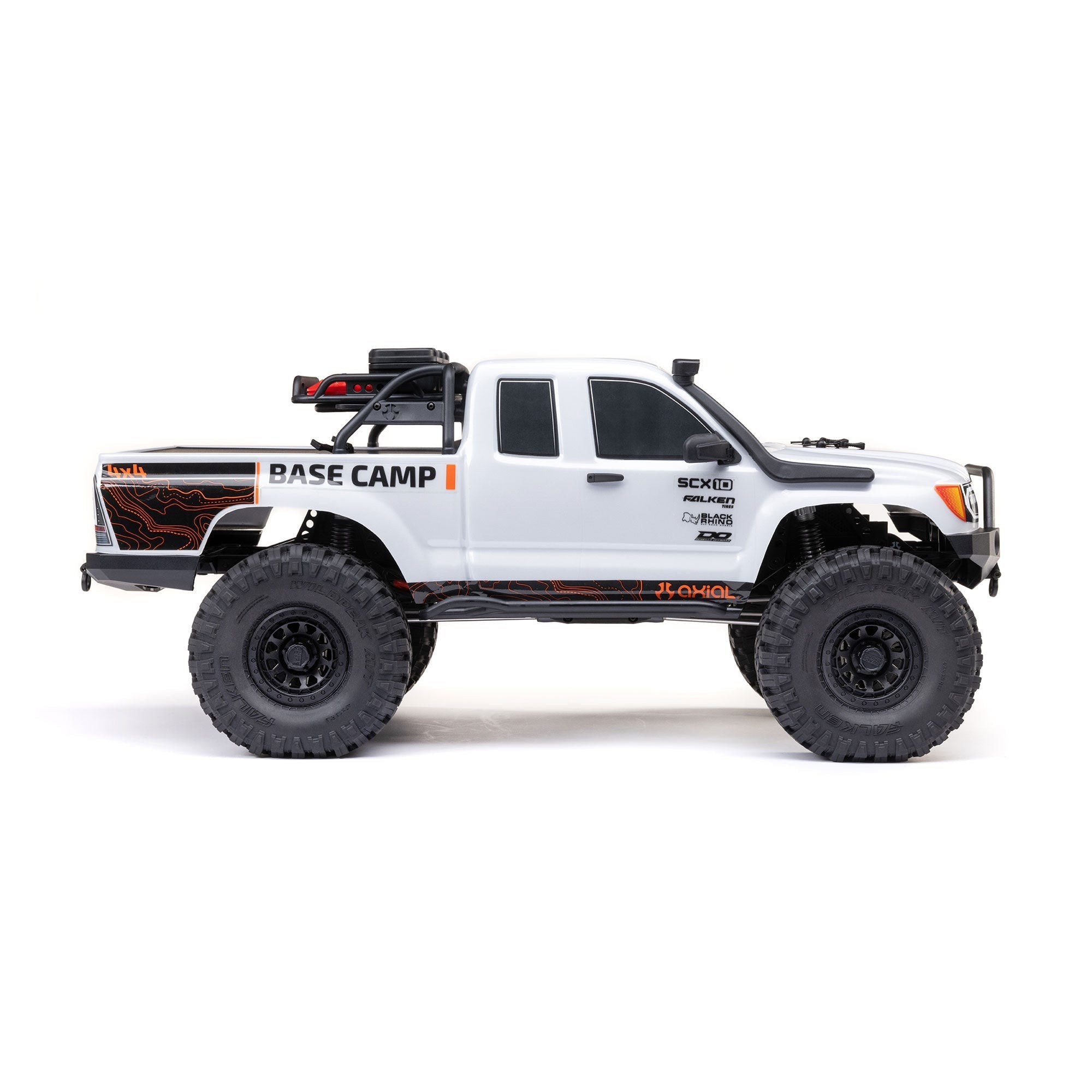 Axial SCX10 III Base Camp V2 1/10 Rock Crawler RTR,White