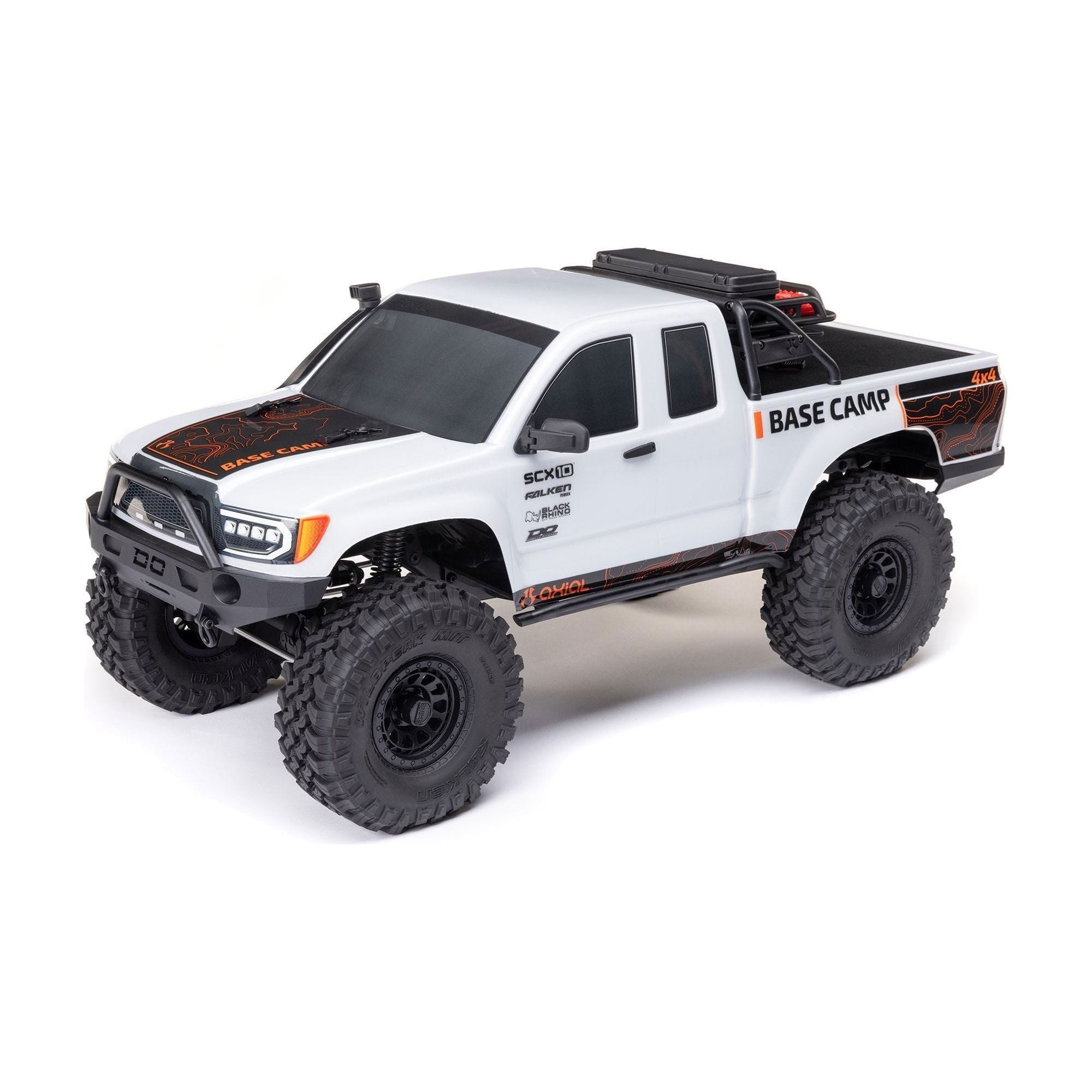 Axial SCX10 III Base Camp V2 1/10 Rock Crawler RTR,White