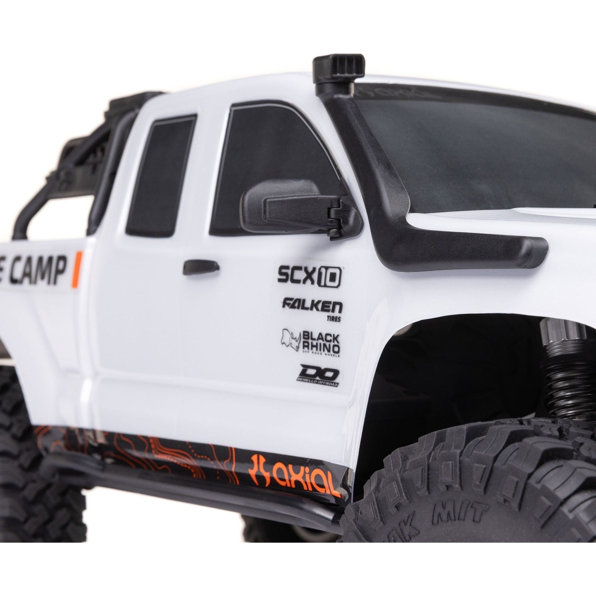 Axial SCX10 III Base Camp V2 1/10 Rock Crawler RTR,White