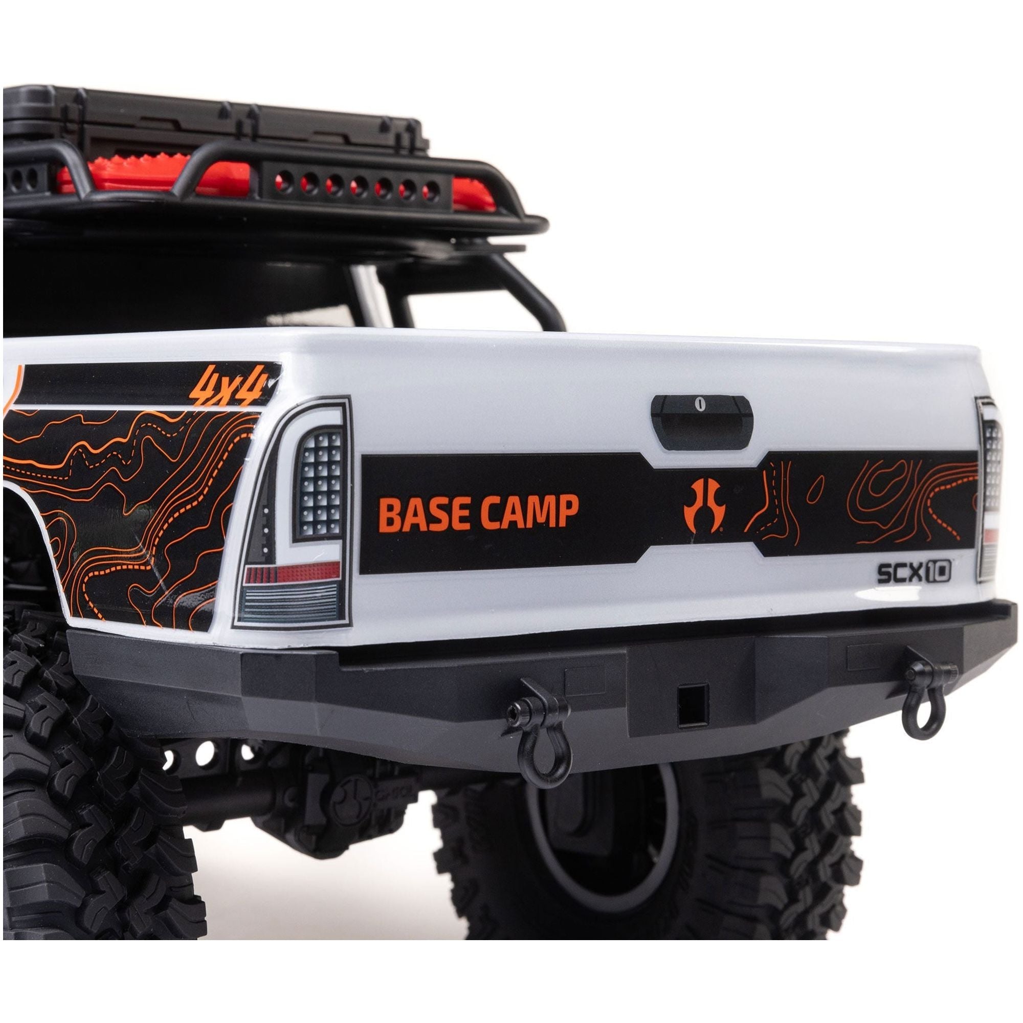 Axial SCX10 III Base Camp V2 1/10 Rock Crawler RTR,White