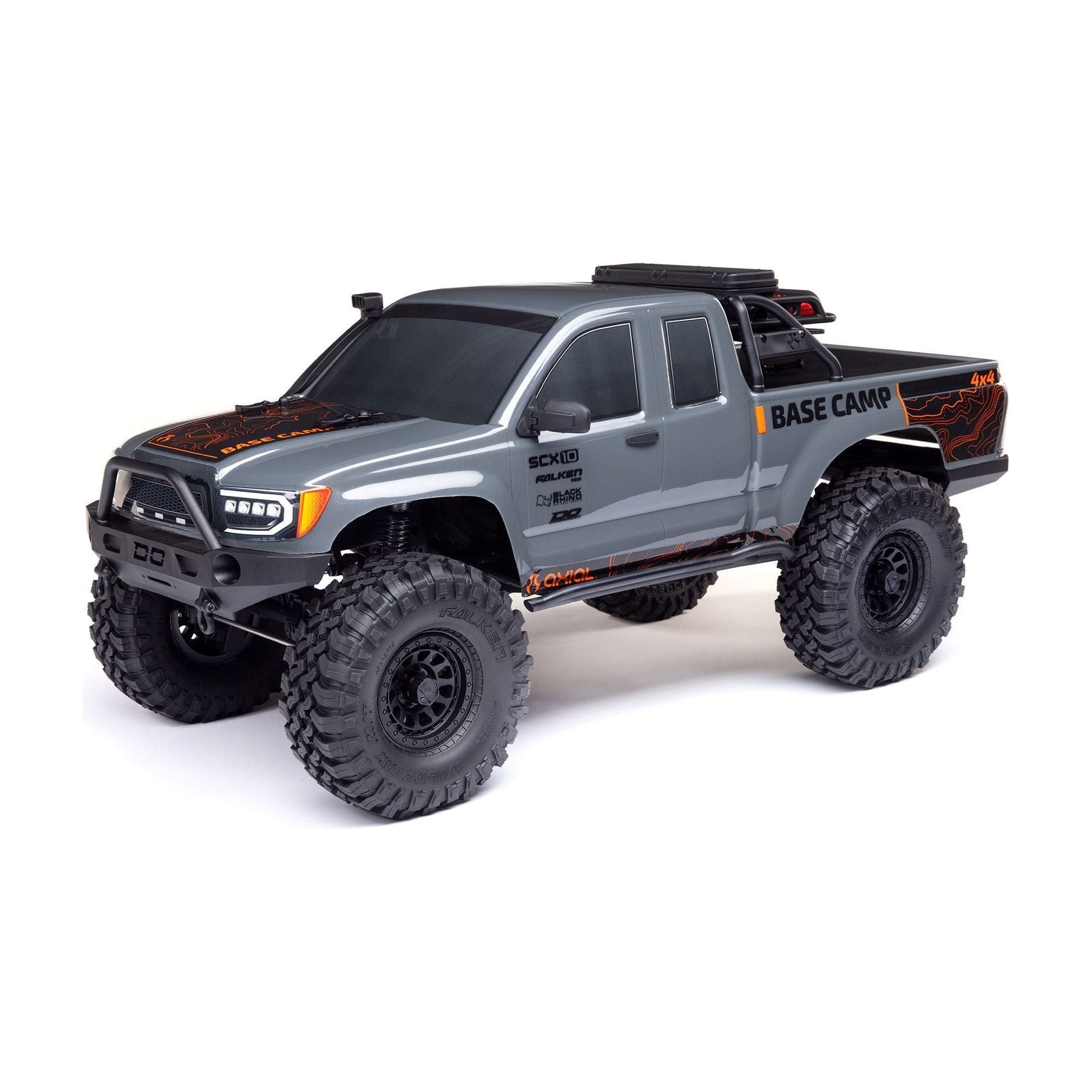 Axial SCX10 III Base Camp V2 1/10 Rock Crawler RTR, Gray