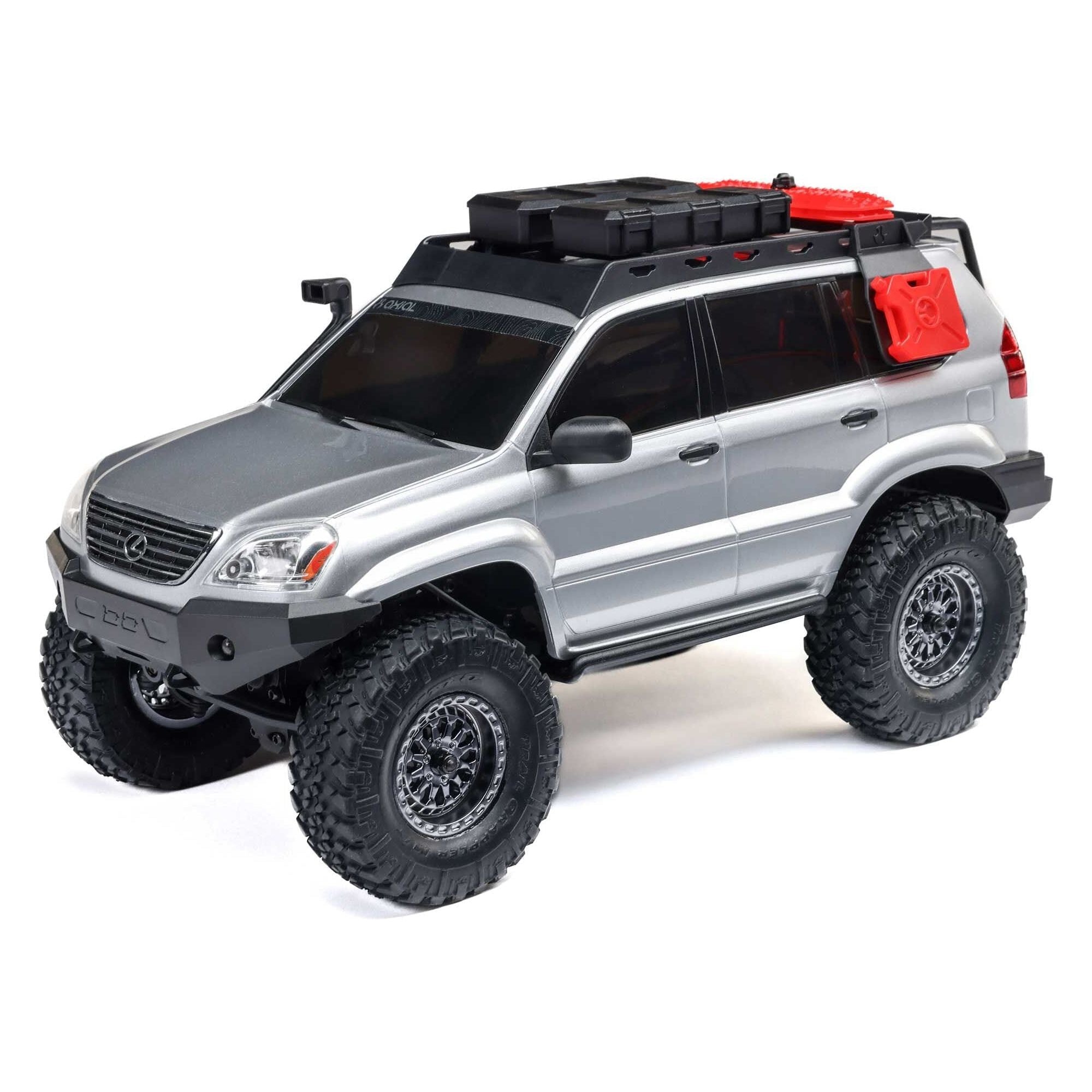 Axial Lexus GX470 SCX24 4WD RTR Crawler, Silver