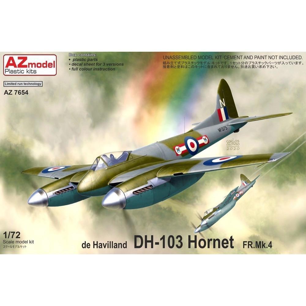 AZ Models 1/72 DH-103 Hornet FR.Mk.4 Plastic Model Kit [AZ7654]