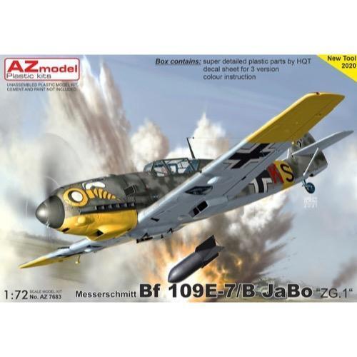 AZ Models 1/72 Bf 109E-7/B JaBo  "ZG.1" Plastic Model Kit [AZ7683]