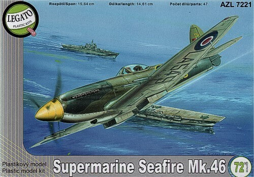 AZ Models 1/72 Supermarine Seafire Mk.46 Plastic Model Kit [AZL7221]