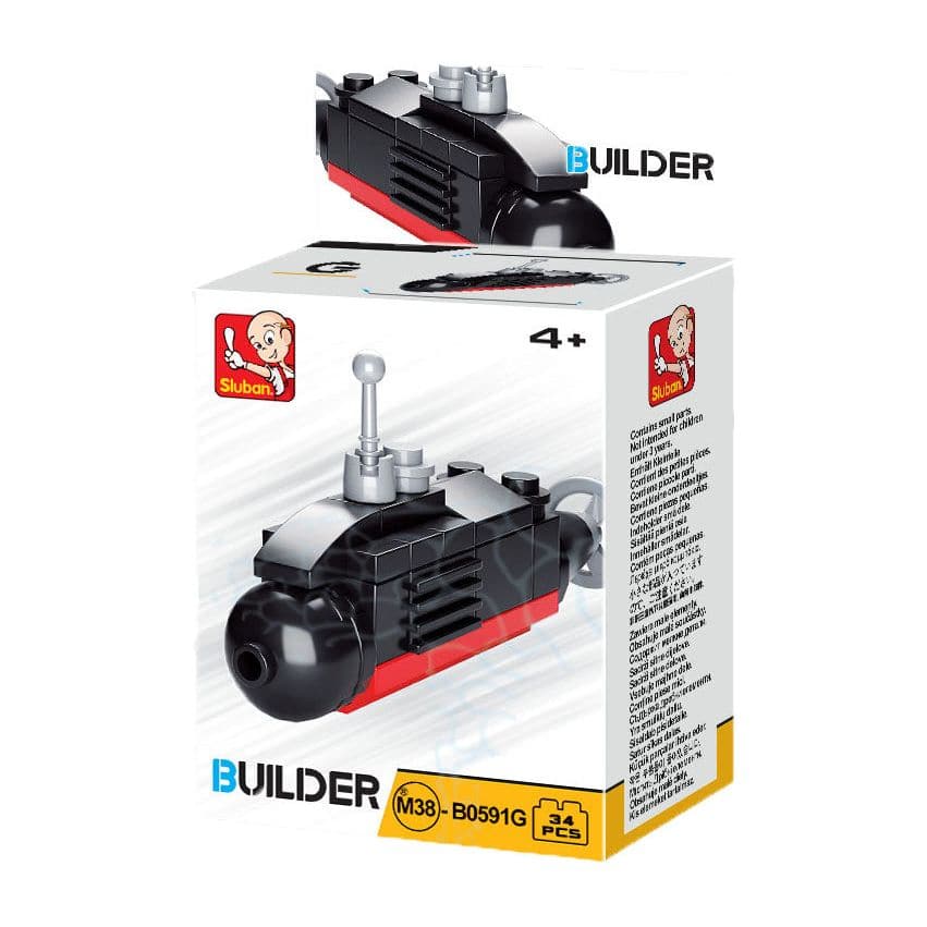 SLUBAN Builder Submarine Mini 26 PCS C288