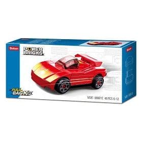 SLUBAN POWER BRICKS PULL BACKS CARS RANDOM PACK