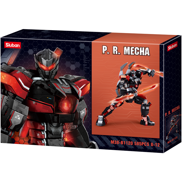 SLUBAN P.R. Mecha Double Swords 585pcs