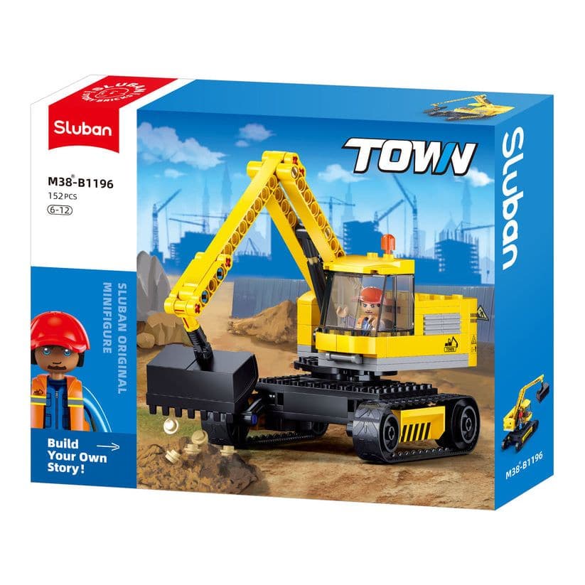 SLUBAN Town C2 Excavator 148pcs