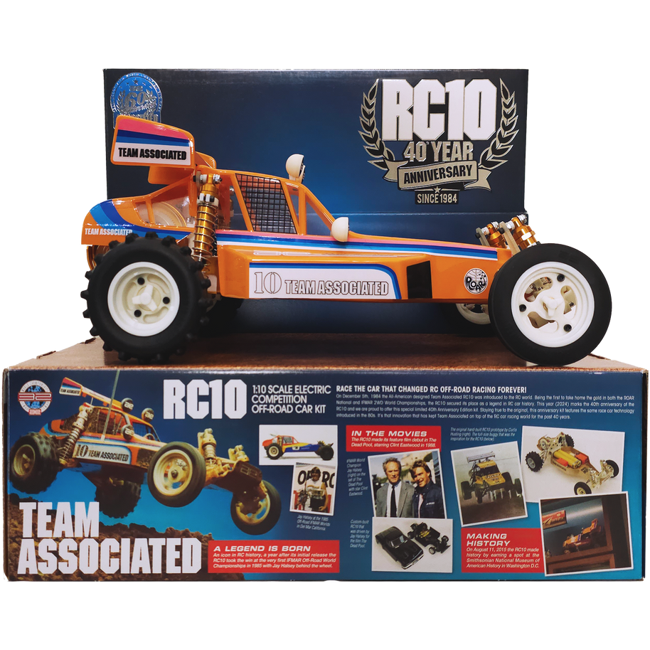 TEAM ASSOCIATED 1/10 RC10 Classic 40th Anniversary Kit