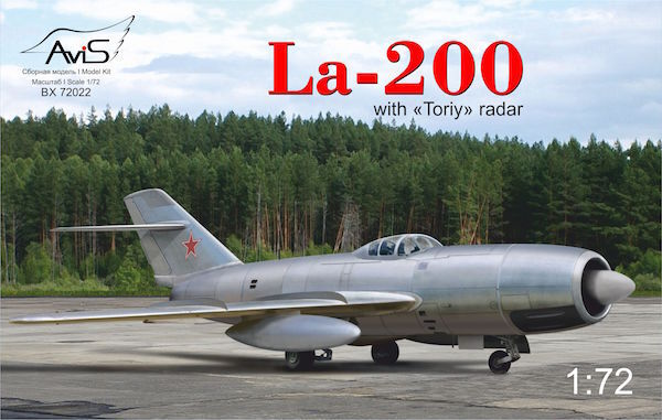 AviS 1/72 Lavochkin La-200 with Toriy radar Plastic Model Kit [72022]