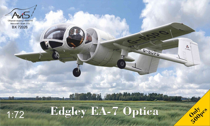 AviS 1/72 Edgley EA-7 Optica Plastic Model Kit [72026]