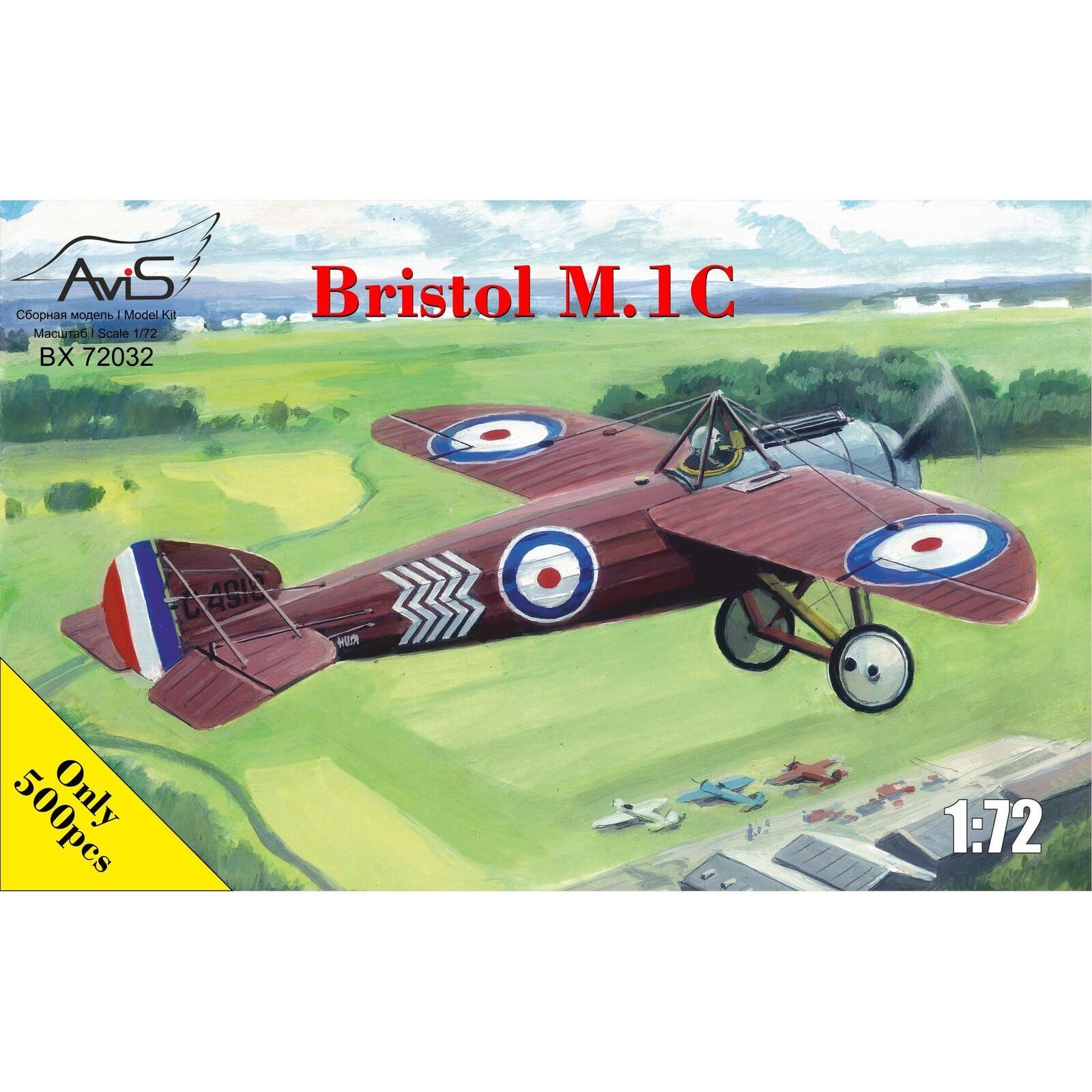 AviS 1/72 Bristol M. 1C Plastic Model Kit [72032]