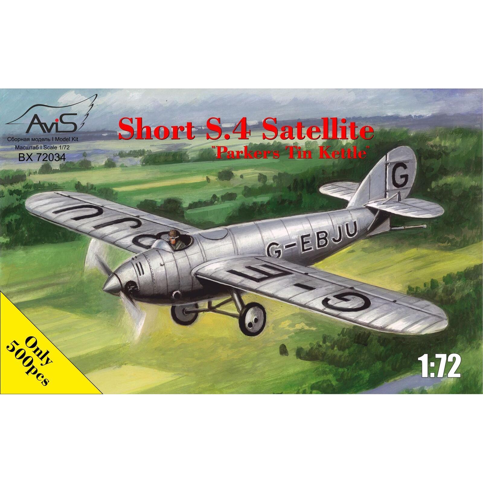 AviS 1/72 Short S.4 Plastic Model Kit [72034]