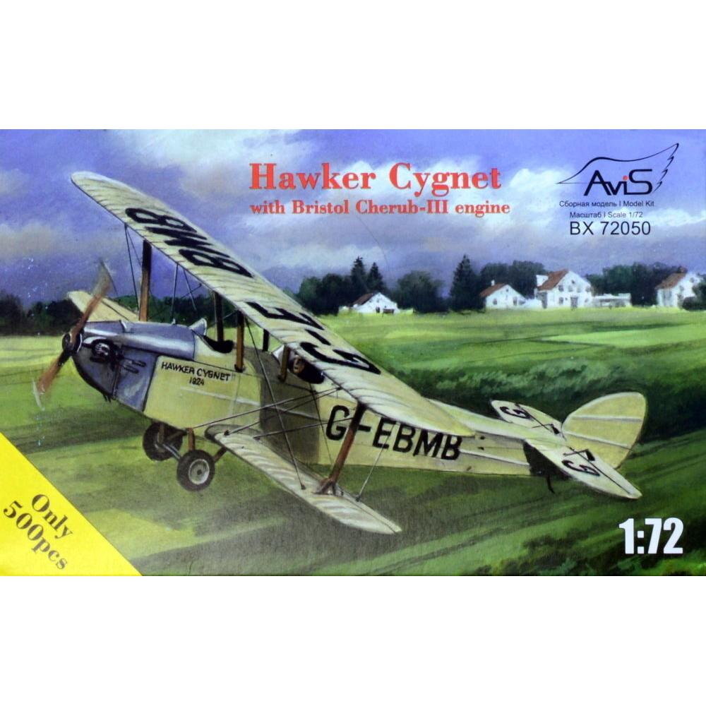 AVIS 1/72 Hawker Cygnet w/Bristol Cherub-III engi Plastic Model Kit [72050]