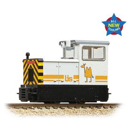 BACHMANN NARROW GAUGE OO9 Baguley-Drewry 70hp Diesel British Industrial Sands White