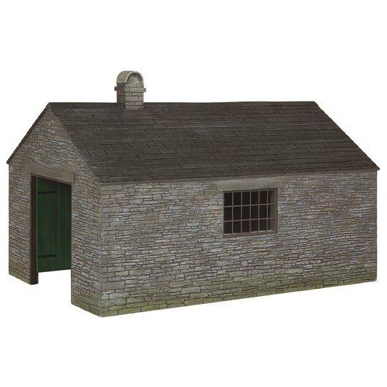 SCENECRAFT Narrow Gauge (NG7) Slate Built Engine Shed