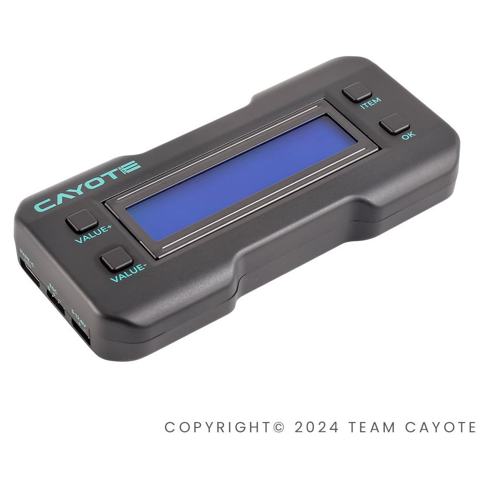 CAYOTE X-Link Program Box, Input voltage: 5-8.4V