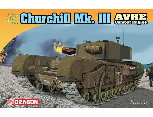 Dragon Armour 60418 1/72 Churchill Mk.III 1st Canadian Army Tank Brigade Dieppe 1942