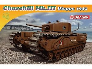 Dragon Armour 60419 1/72 Churchill Mk.III 14th Canadian Armoured Regiment Dieppe 1942