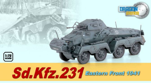 Dragon Armour 60599 1/72 German Sd.Kfz.231 (8-Rad) Eastern Front, 1942