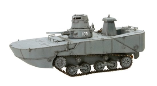 Dragon Armour 60607 1/72 IJN Type 2 Ka-Mi Amphibious Tank w/Floating Pontoon E.Prod New Guinea