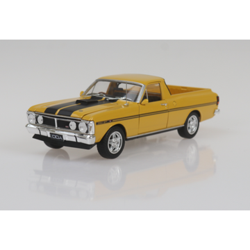 DDA 1/24 Yellow Ochre 1971 XY GTHO Ford Falcon Ute 351 T-Bar Auto  Fully Detailed Opening Doors and Tailgate