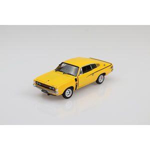 DDA 1/32 Yellow E49 Valiant Charger Fully Detailed Opening Doors & Bonnet