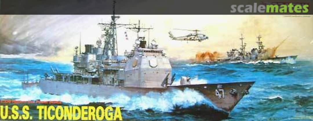 Dragon 1/350 U.S.S. Ticonderoga CG-47 Plastic Model Kit [1003]