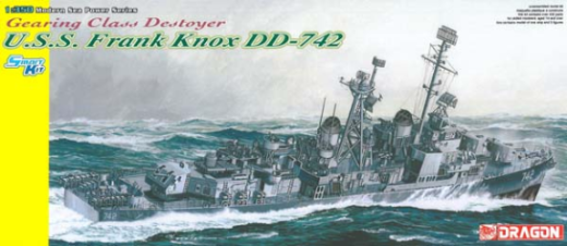 Dragon 1/350 USS FRANK KNOX DD-742 GEARING CLASS DESTROYER [1045]