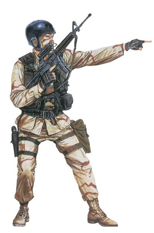 Dragon 1/16 Delta Force Plastic Model Kit