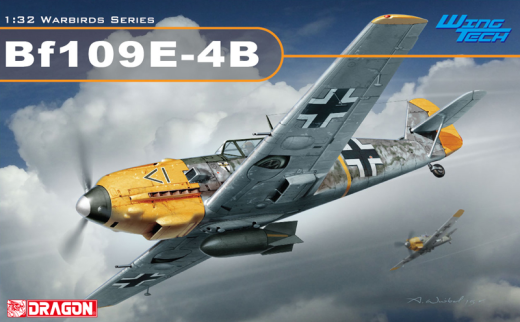 Dragon 1/32 Bf-109E-4/B (Wing Tech) [3225]