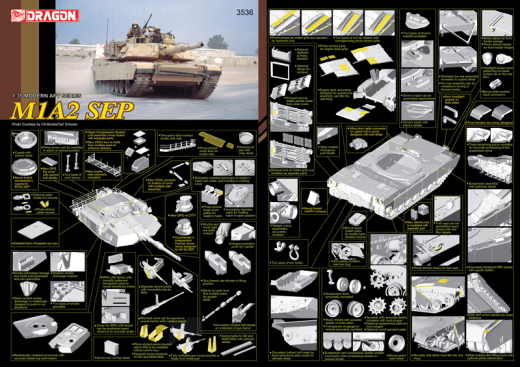 Dragon 1/35 M1A2 SEP [3536]