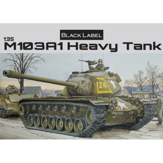 Dragon 1/35 M103A1 Heavy Tank (Black Label) [3548]