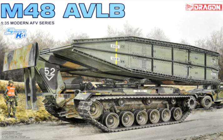 Dragon 1/35 M48 AVLB (Armored Vehicle Launched Bridge) [3606]