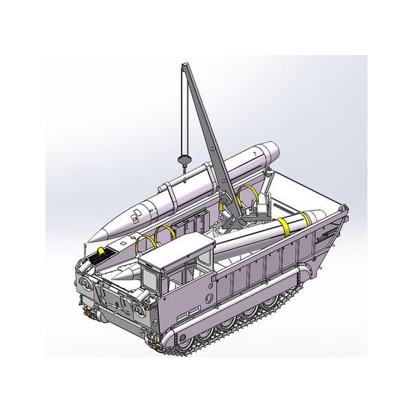 Dragon 1/35 M688 Lance Loader-Transporter Plastic Model Kit [3607]