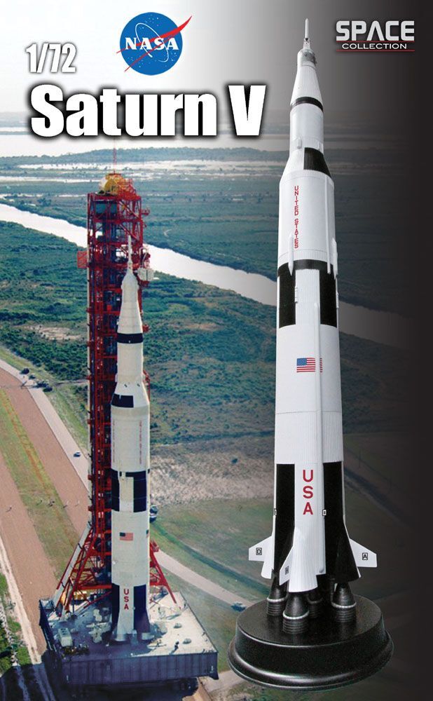 Dragon 1/72 Saturn V Assembled Model [50388]